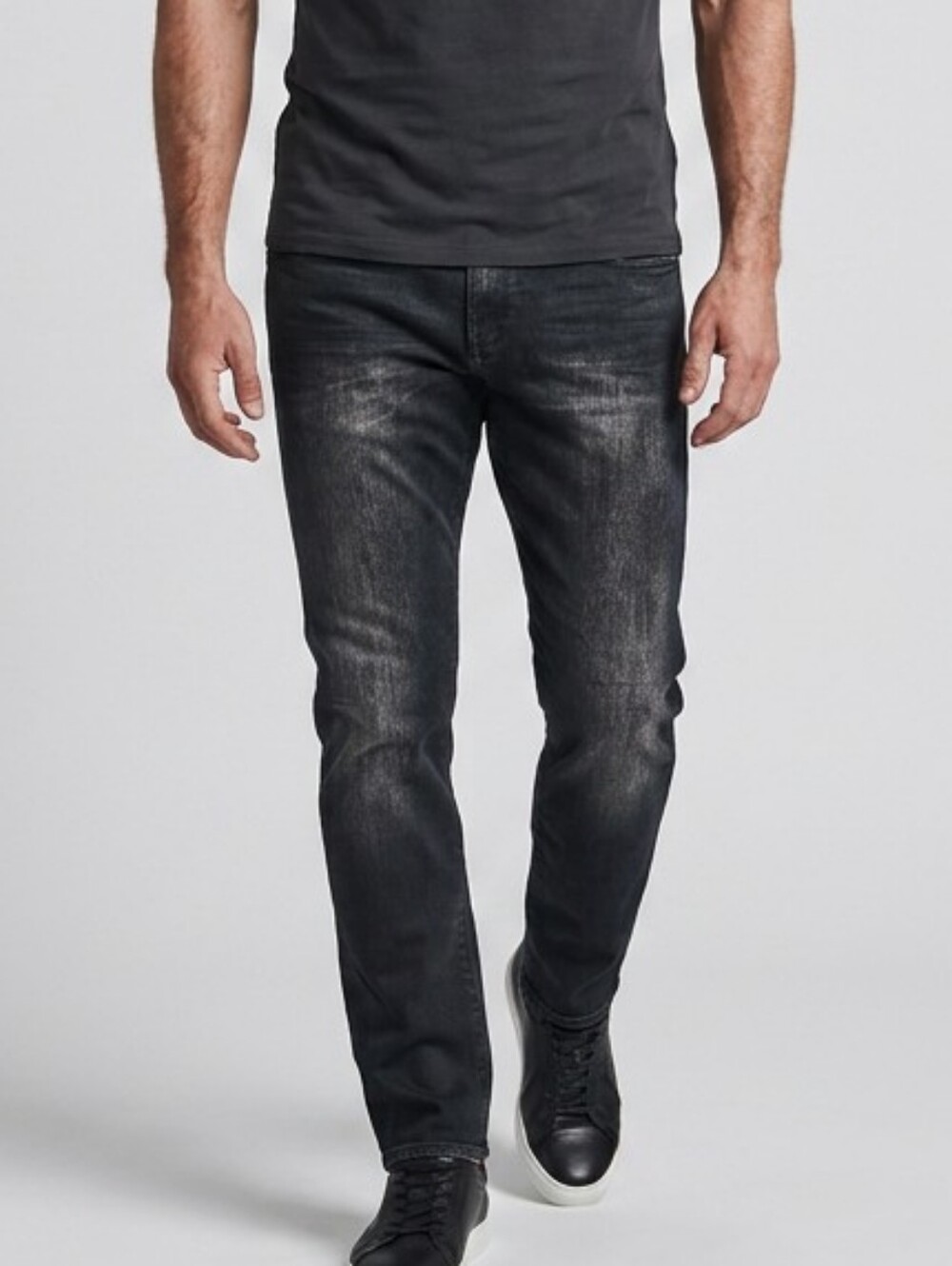 AX Armani Exchange Jeans Mens 34R (W35xL32) Black Denim Classic Dark Washed Out